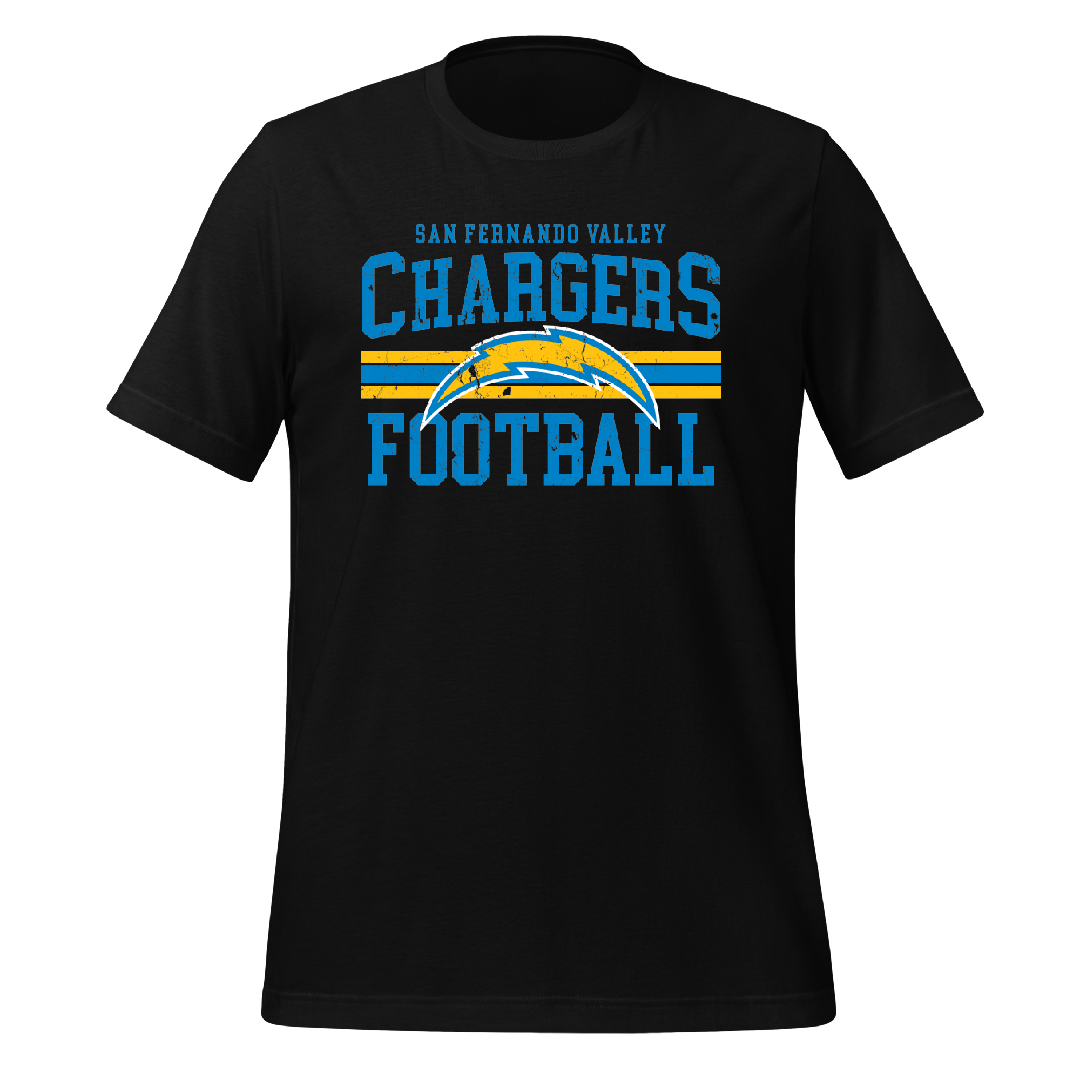 Chargers Vintage Unisex Cotton Jersey Tee - 3001
