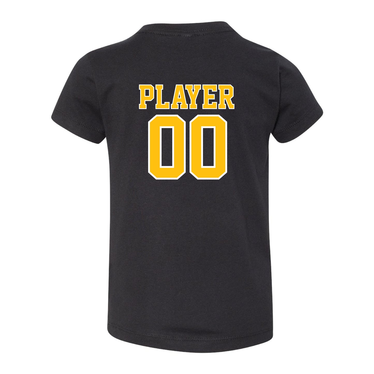 NP Game Day Black & Gold Toddler Tee 3001T