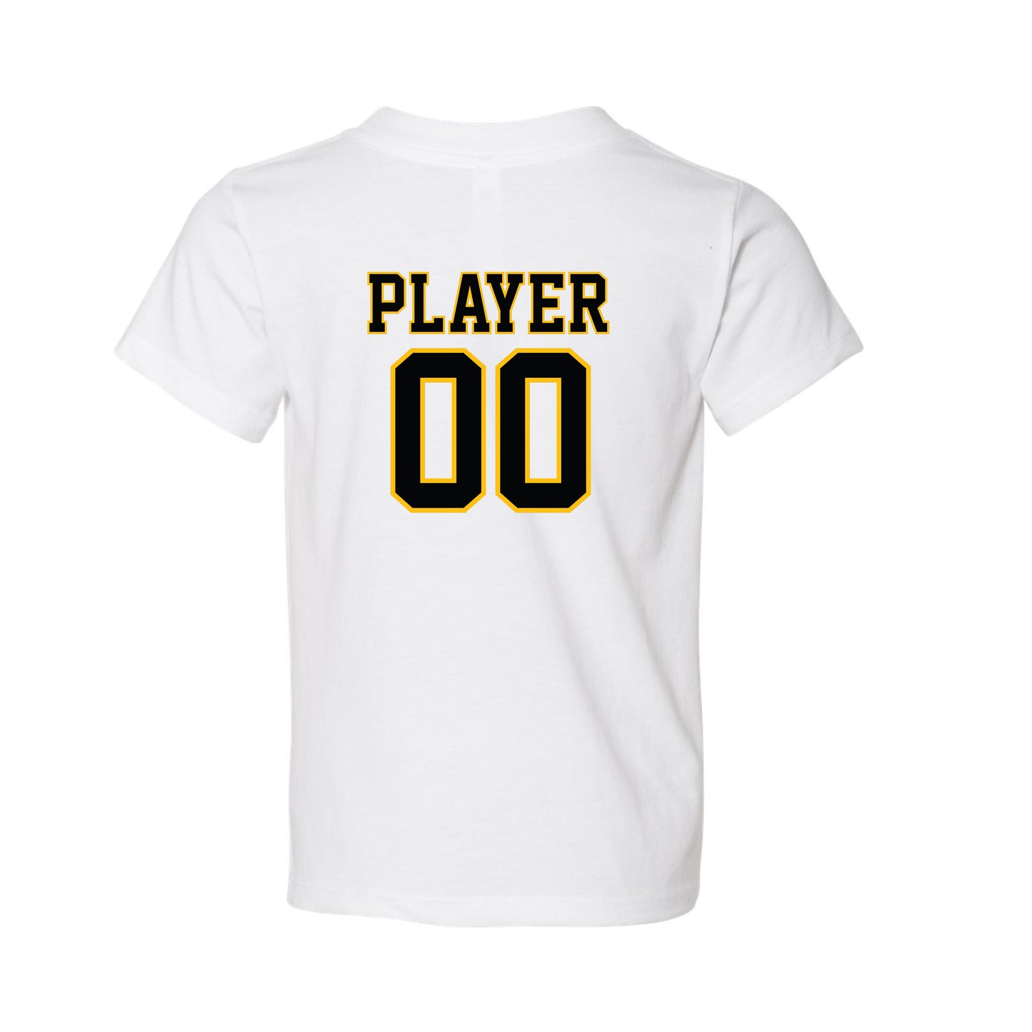 NP Game Day Black & Gold Toddler Tee 3001T
