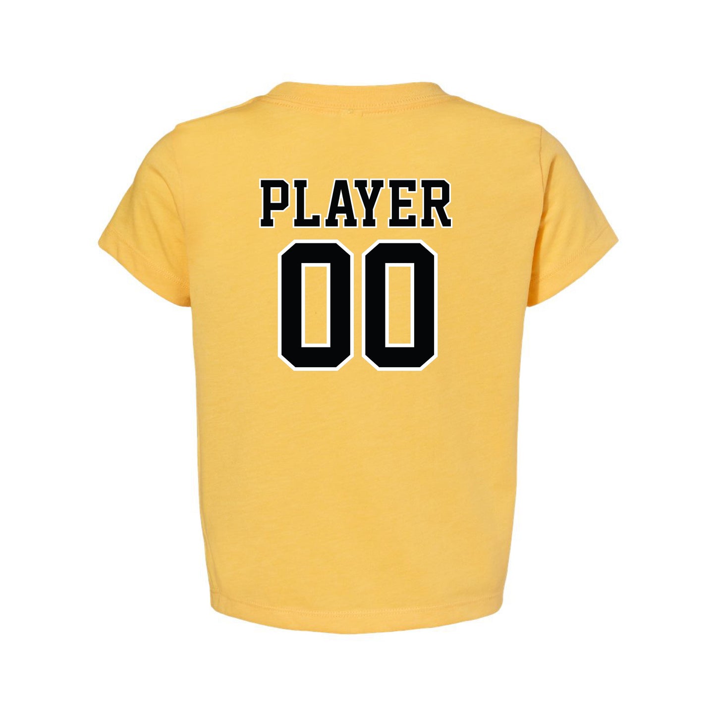 NP Game Day Black & Gold Toddler Tee 3001T