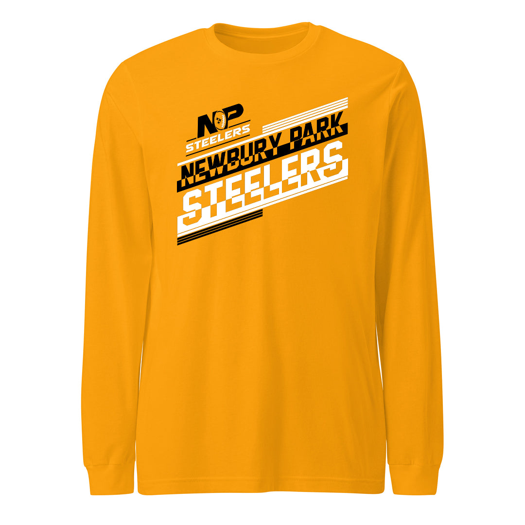 Steelers Glitch Unisex Long Sleeve Tee 3501
