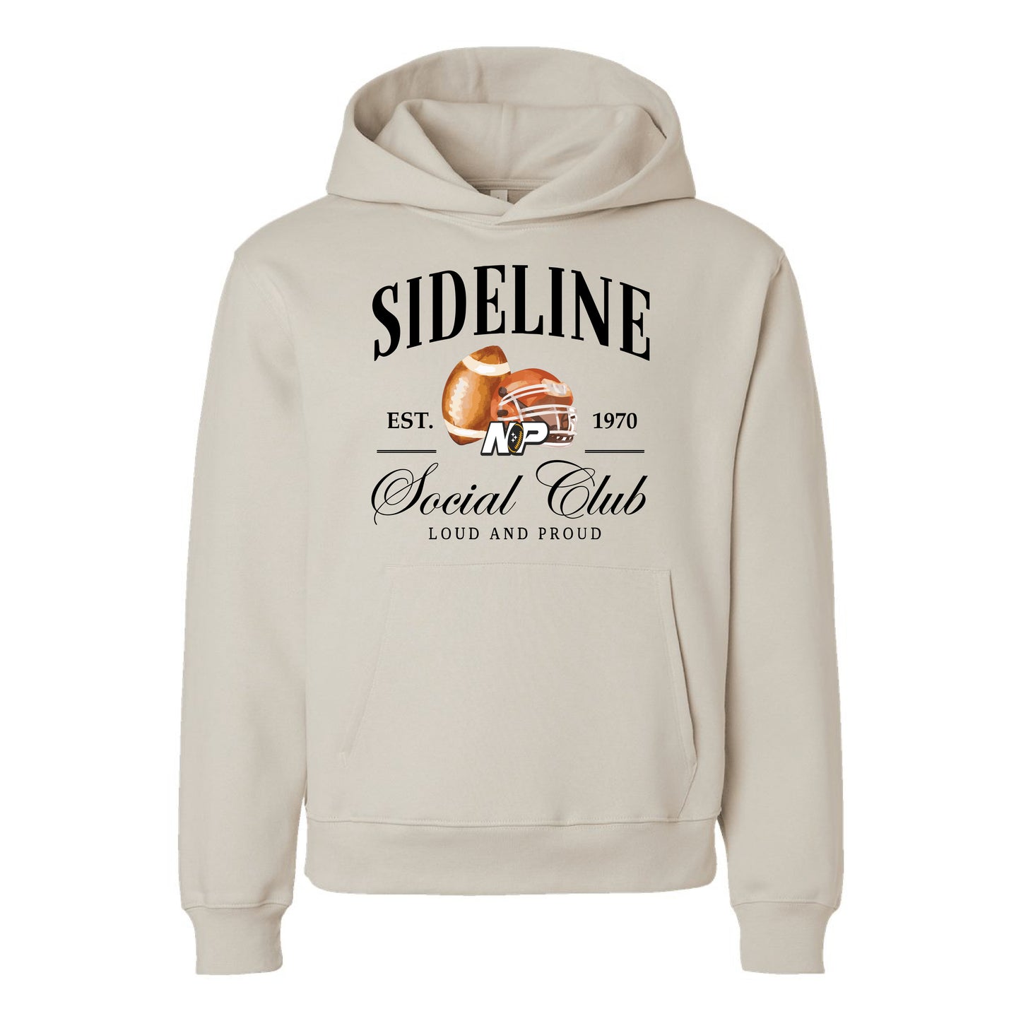 NP Sideline Social Club Unisex 10 oz. Heavyweight Hoodie 4719