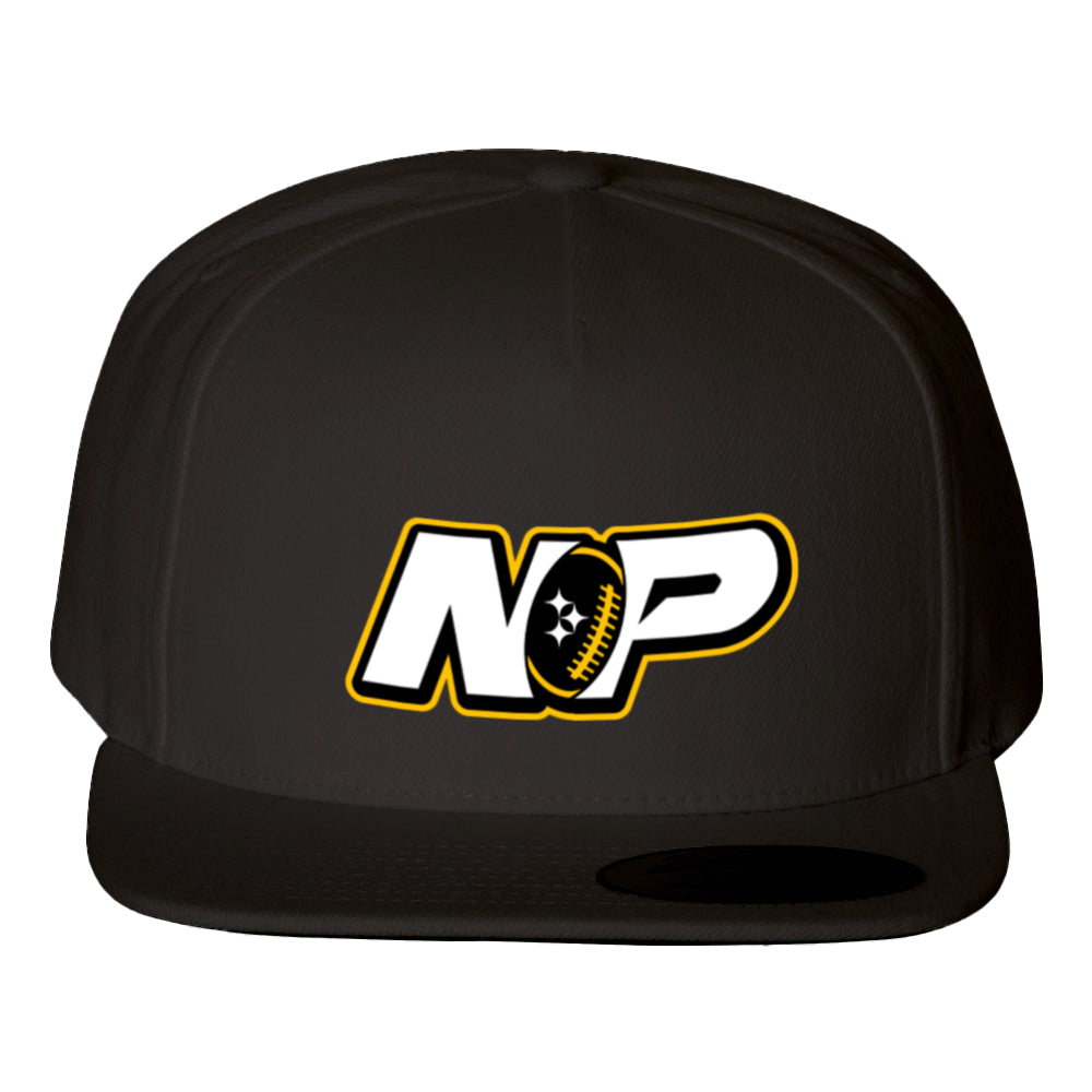 NP Main Logo Flat Bill Snapback Cap 5089M