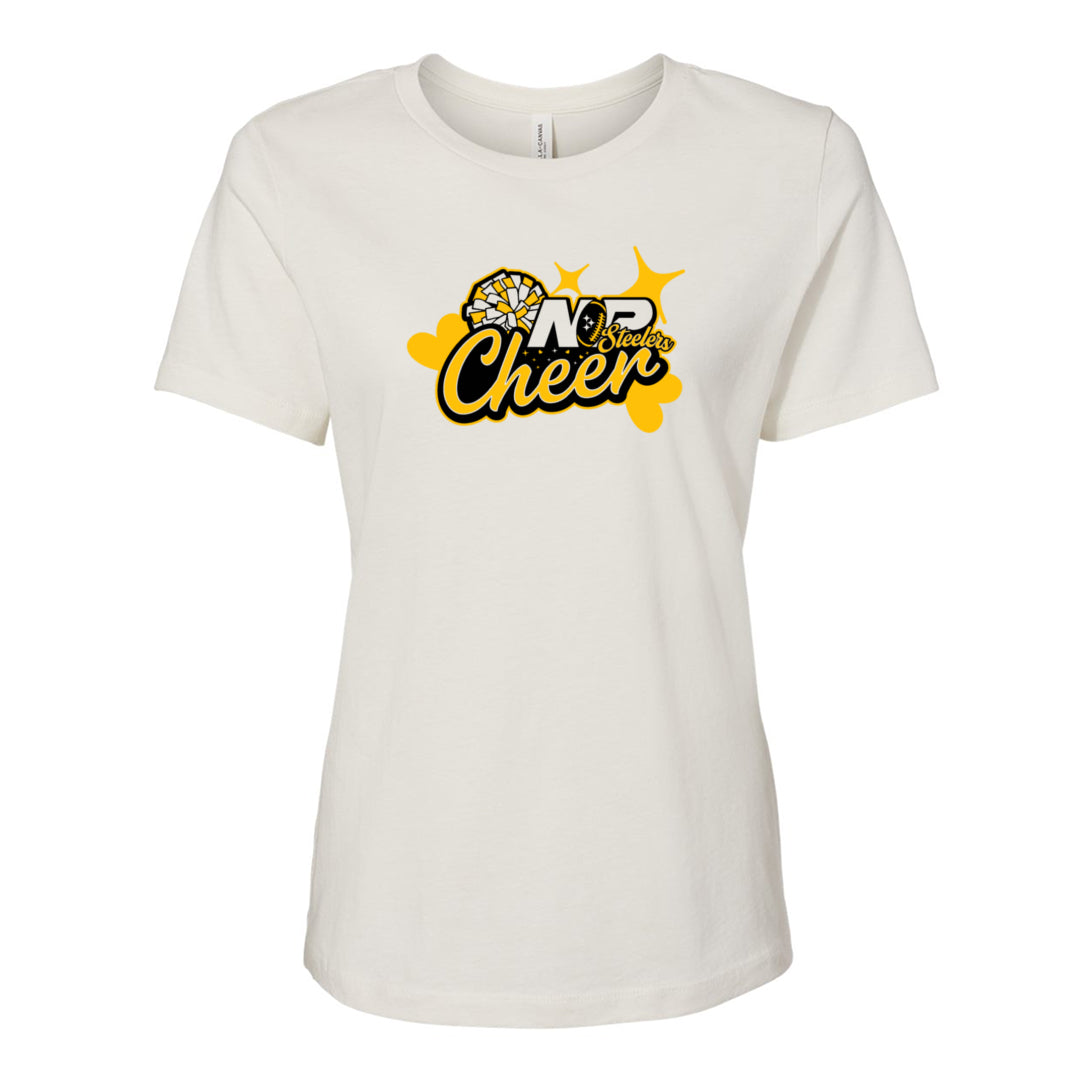 NP Cheer Hearts Women's Relaxed Tee 6400