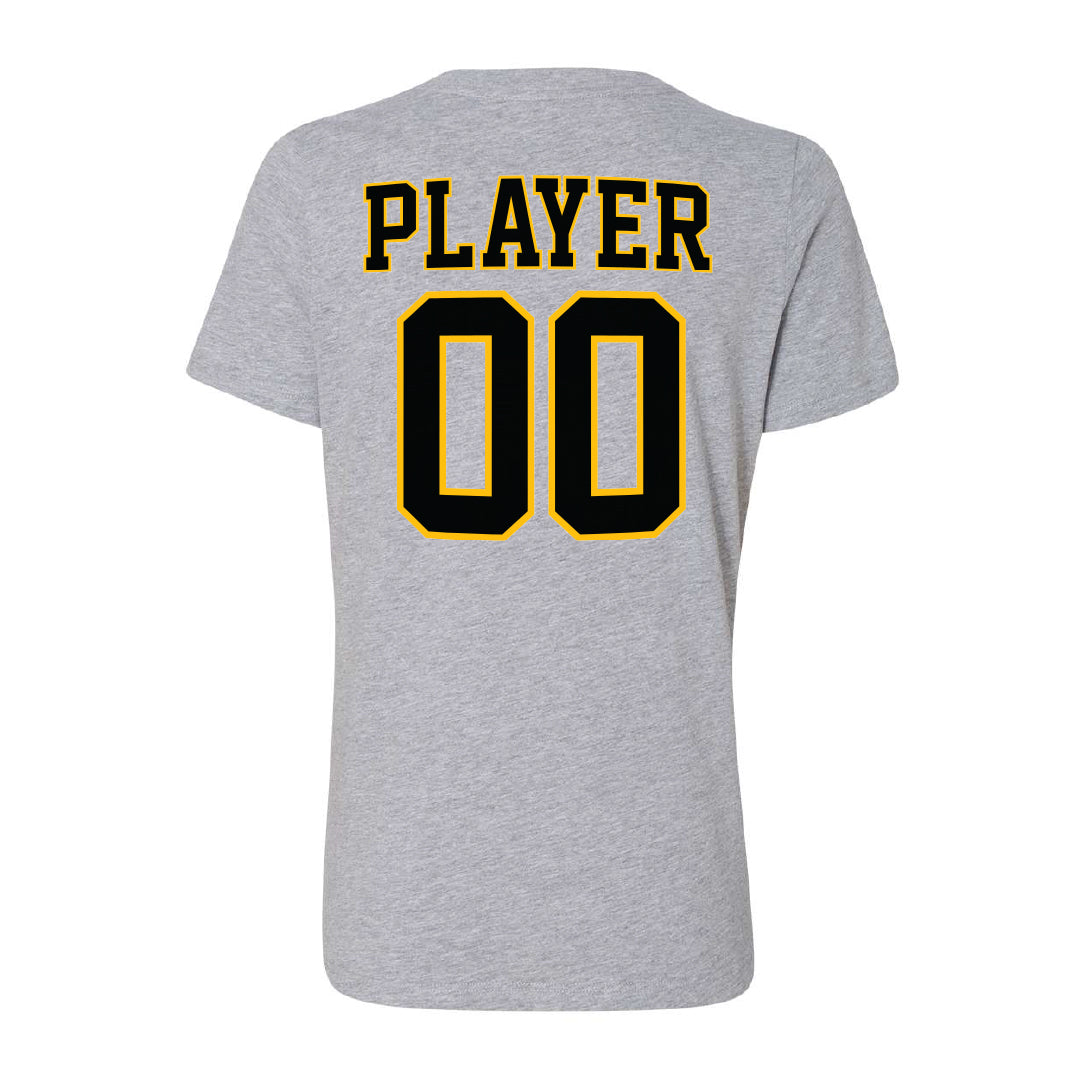 NP Vintage Logo Women's Relaxed V-Neck Tee 6405
