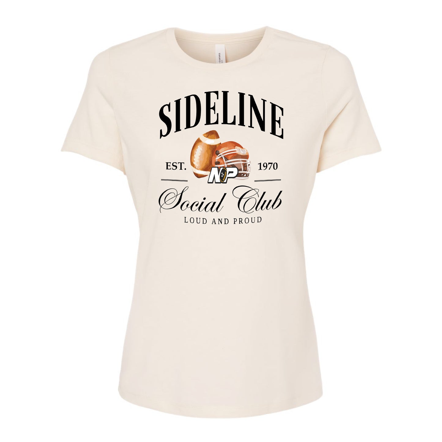 NP Sideline Social Club Women's Relaxed Tee 6400