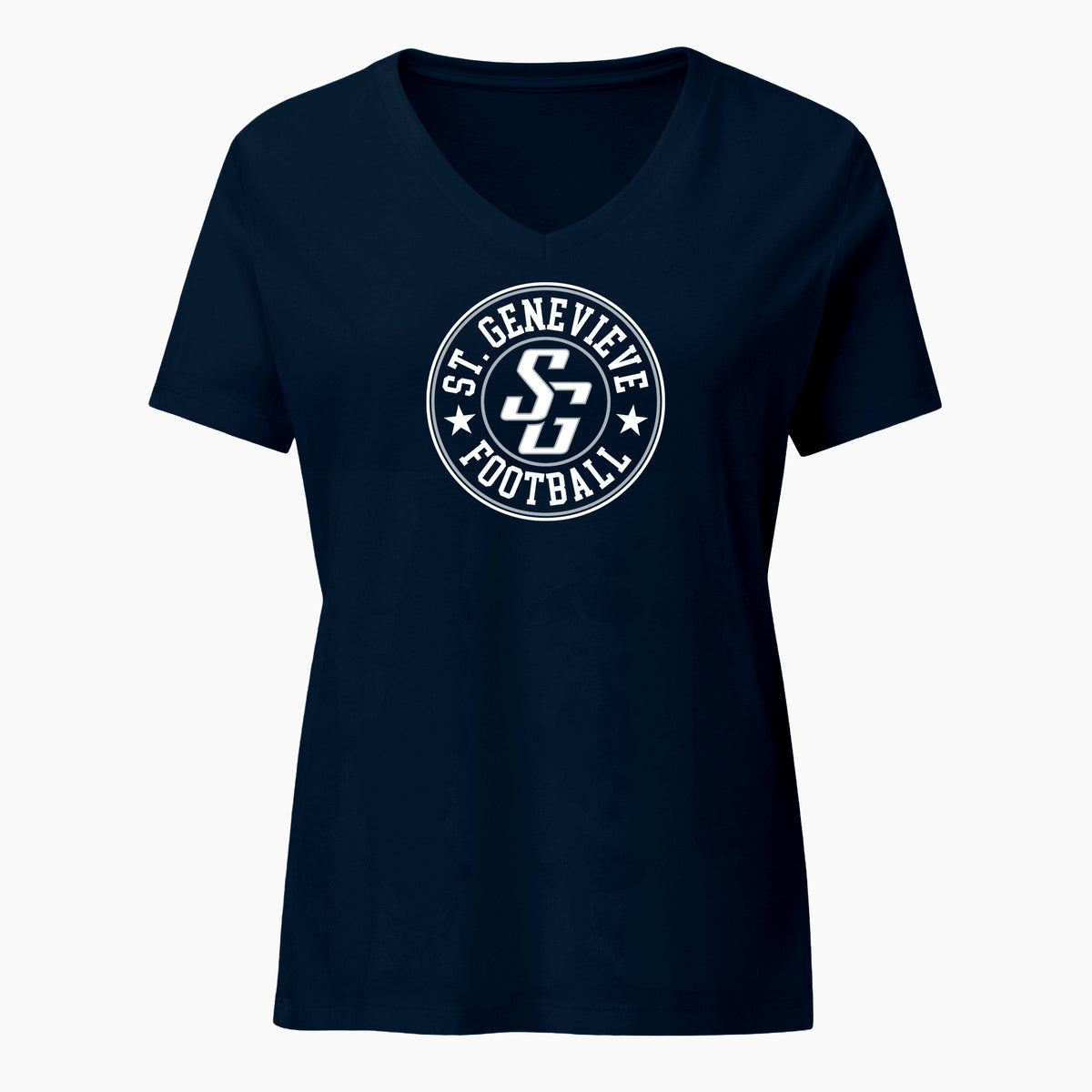 Women's Relaxed V-Neck Tee 6405 - SG Valiants