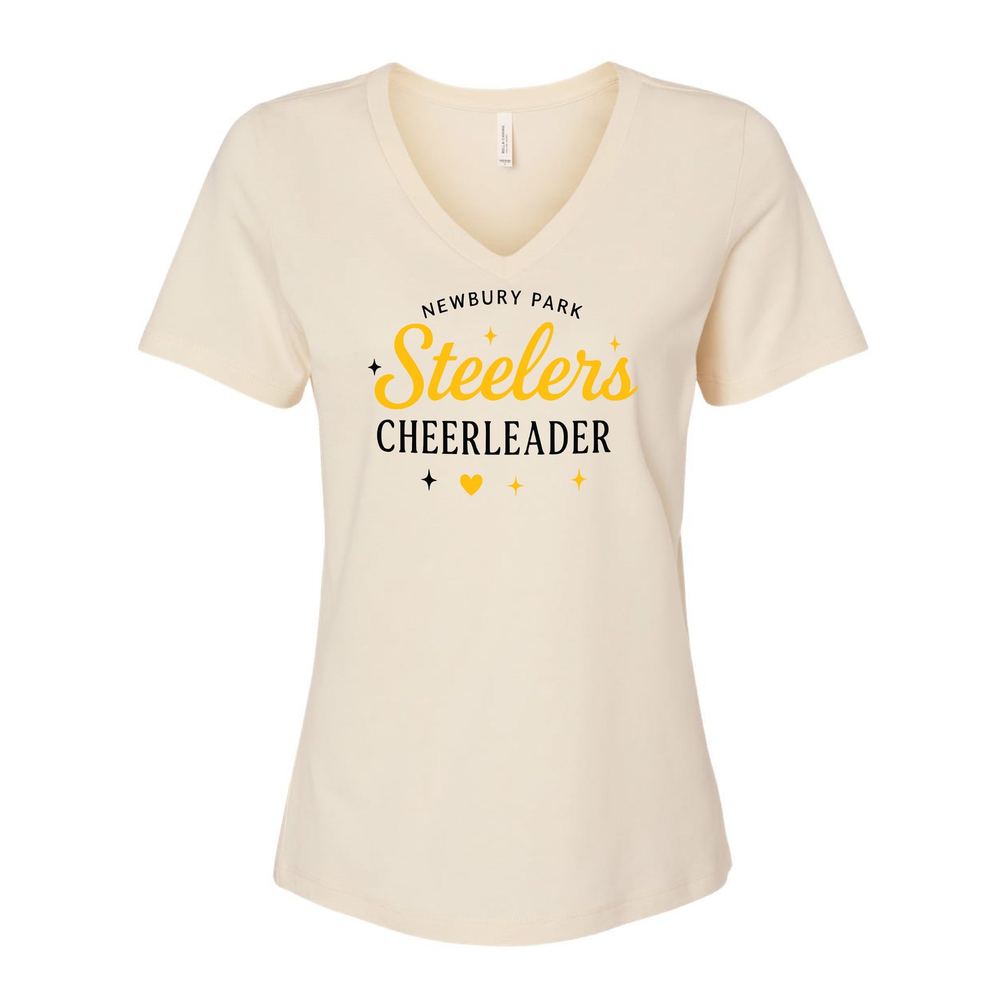 NP Cheerleader Women's Relaxed V-Neck Tee 6405