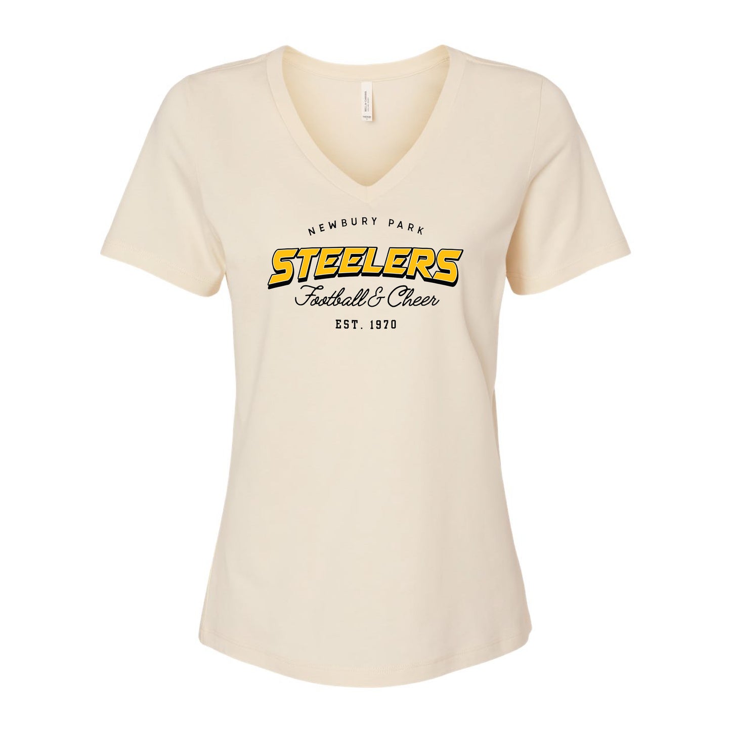 NP Football & Cheer Women's Relaxed V-Neck Tee 6405