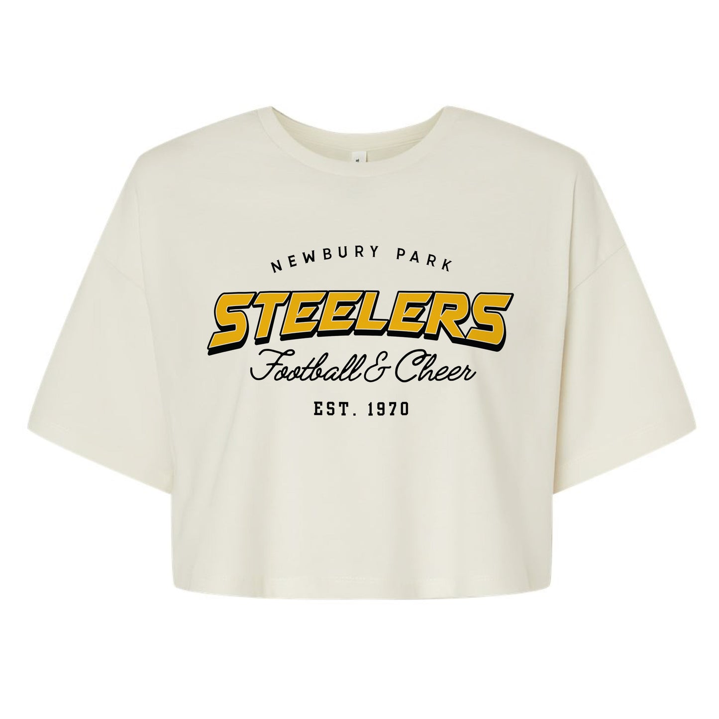 NP Football and Cheer Women's Crop Tee 6482