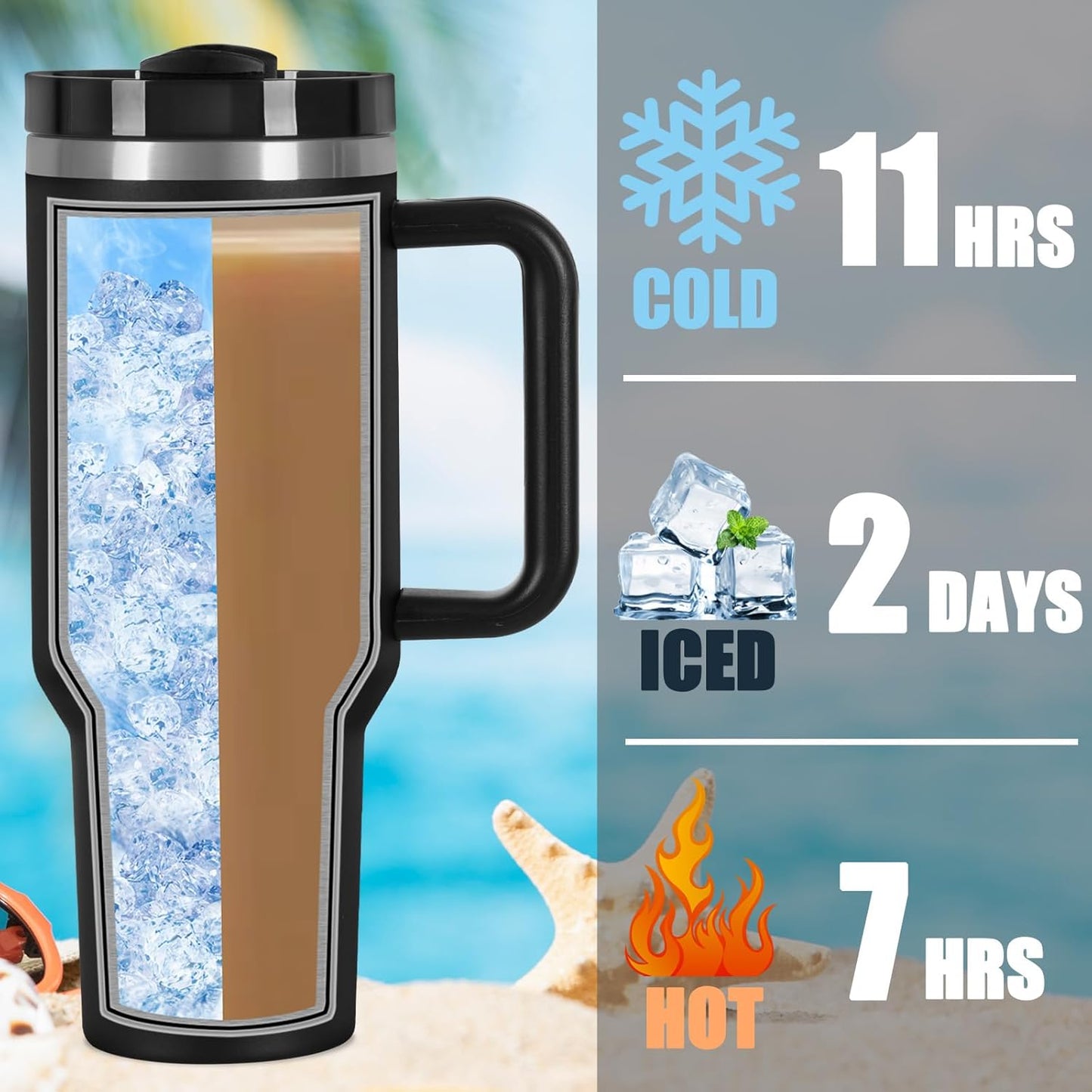 NP 40oz Tumbler with Handle