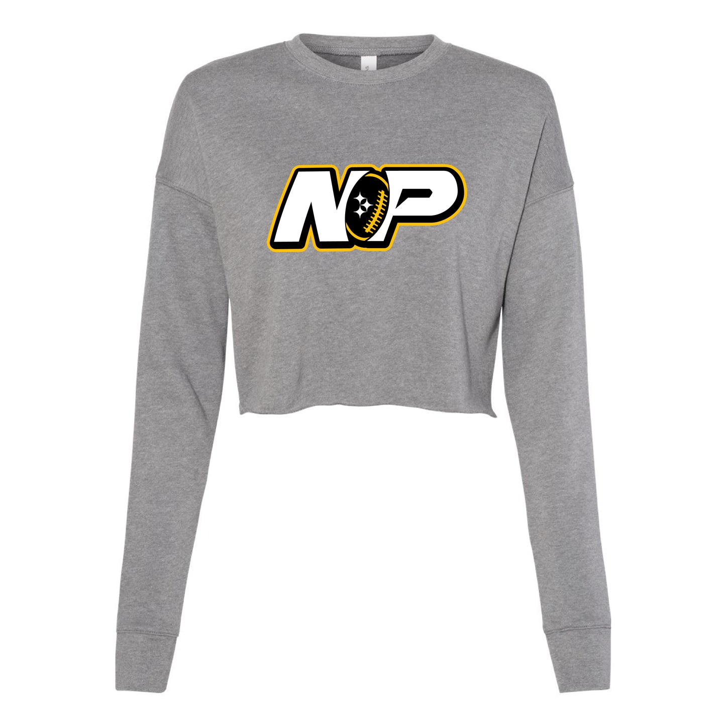 NP Main Women's Crop Fleece Crewneck Sweatshirt 7503