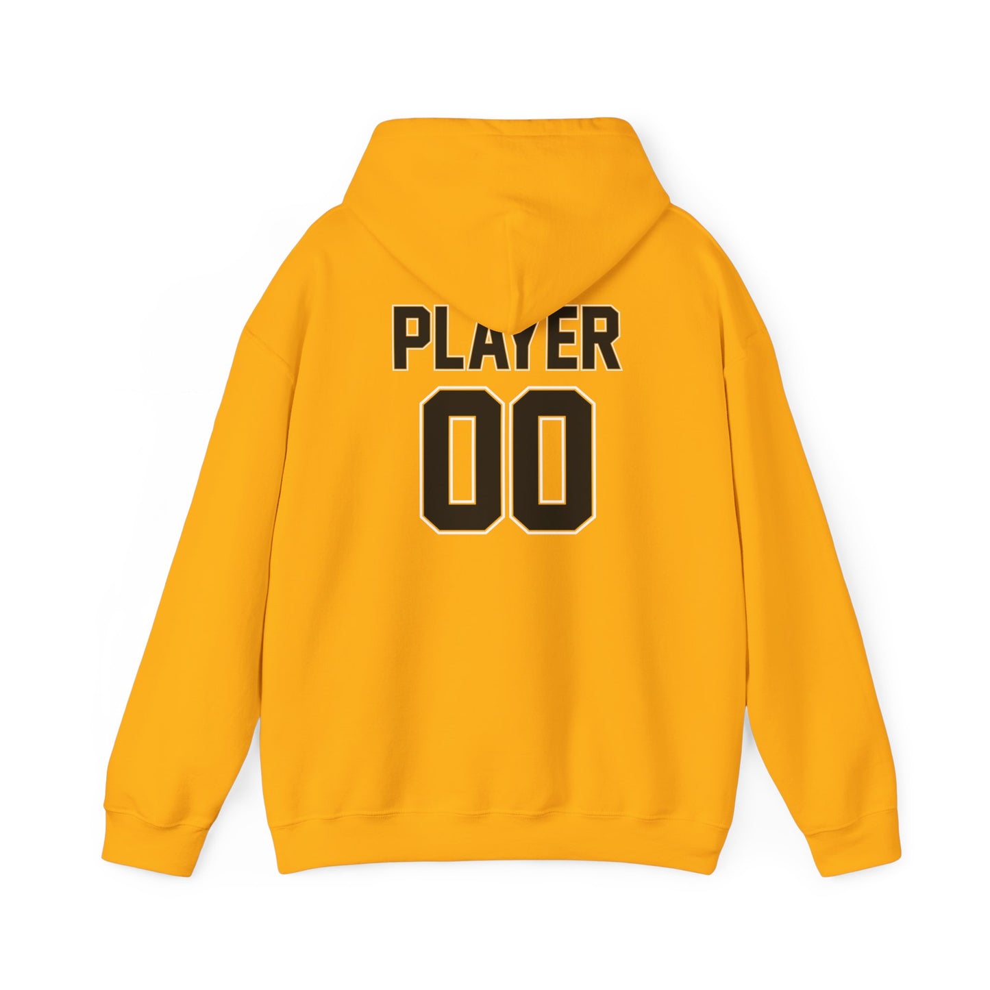 Gold Rush Hoodie Fleece Pullover - Bears Script