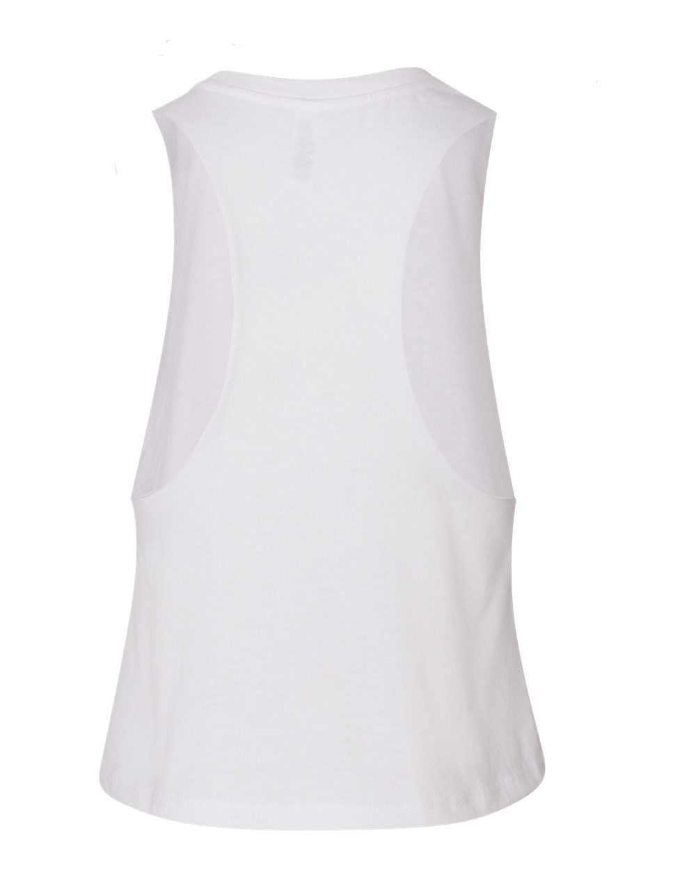 Women's Racerback Crop Tank - NP Cheer Main 6682