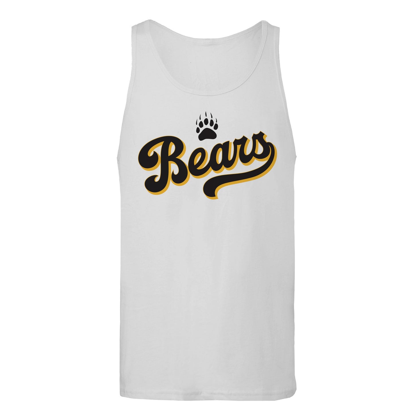 Tank Top Unisex Jersey Cotton - Bears Script