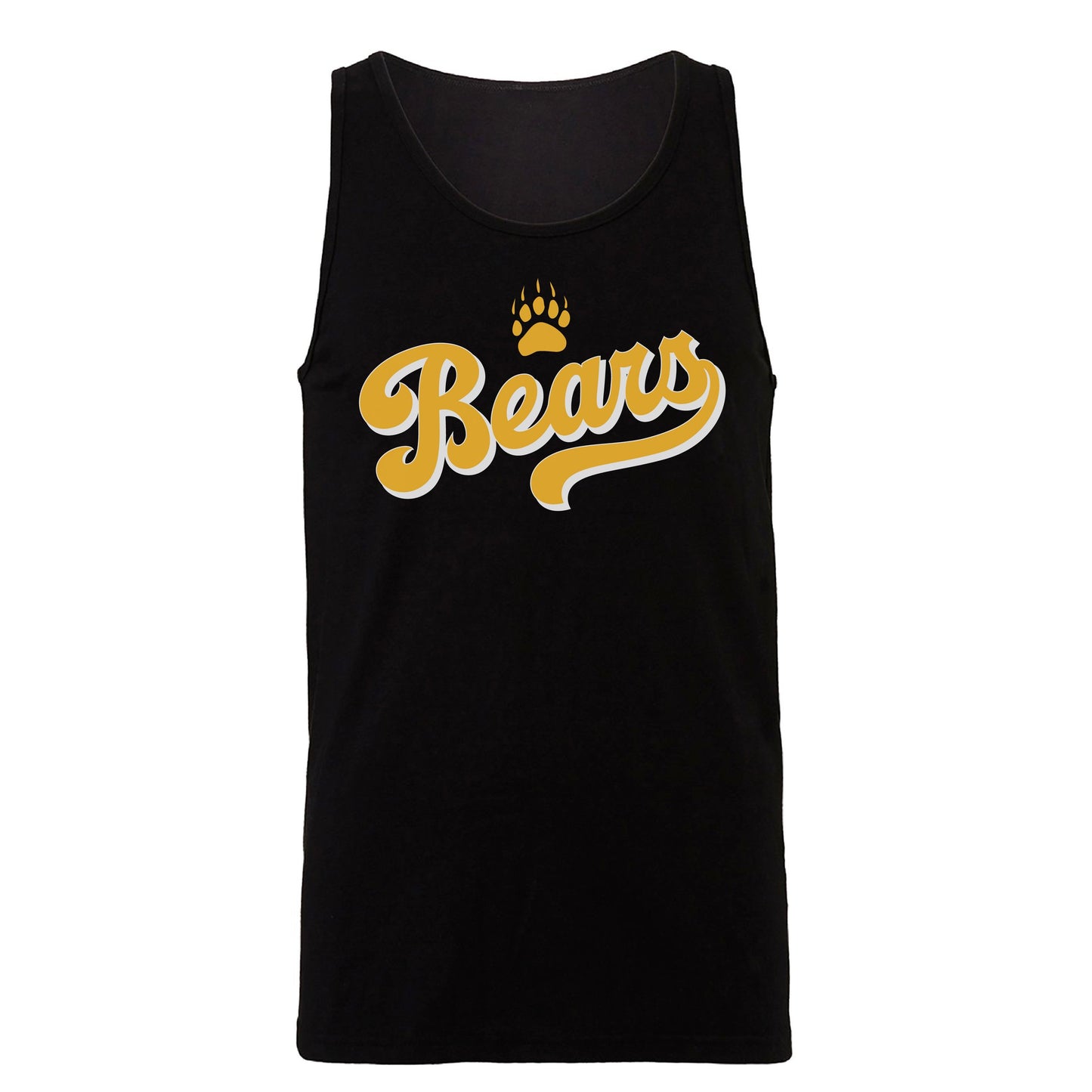 Tank Top Unisex Jersey Cotton - Bears Script