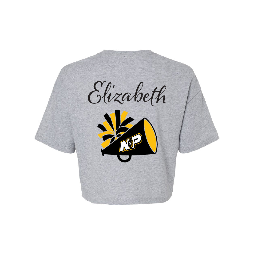 NP Vintage Logo Women's Crop Tee 6482