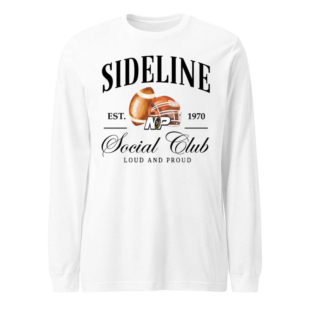 NP Sideline Social Club Unisex Long Sleeve Tee 3501