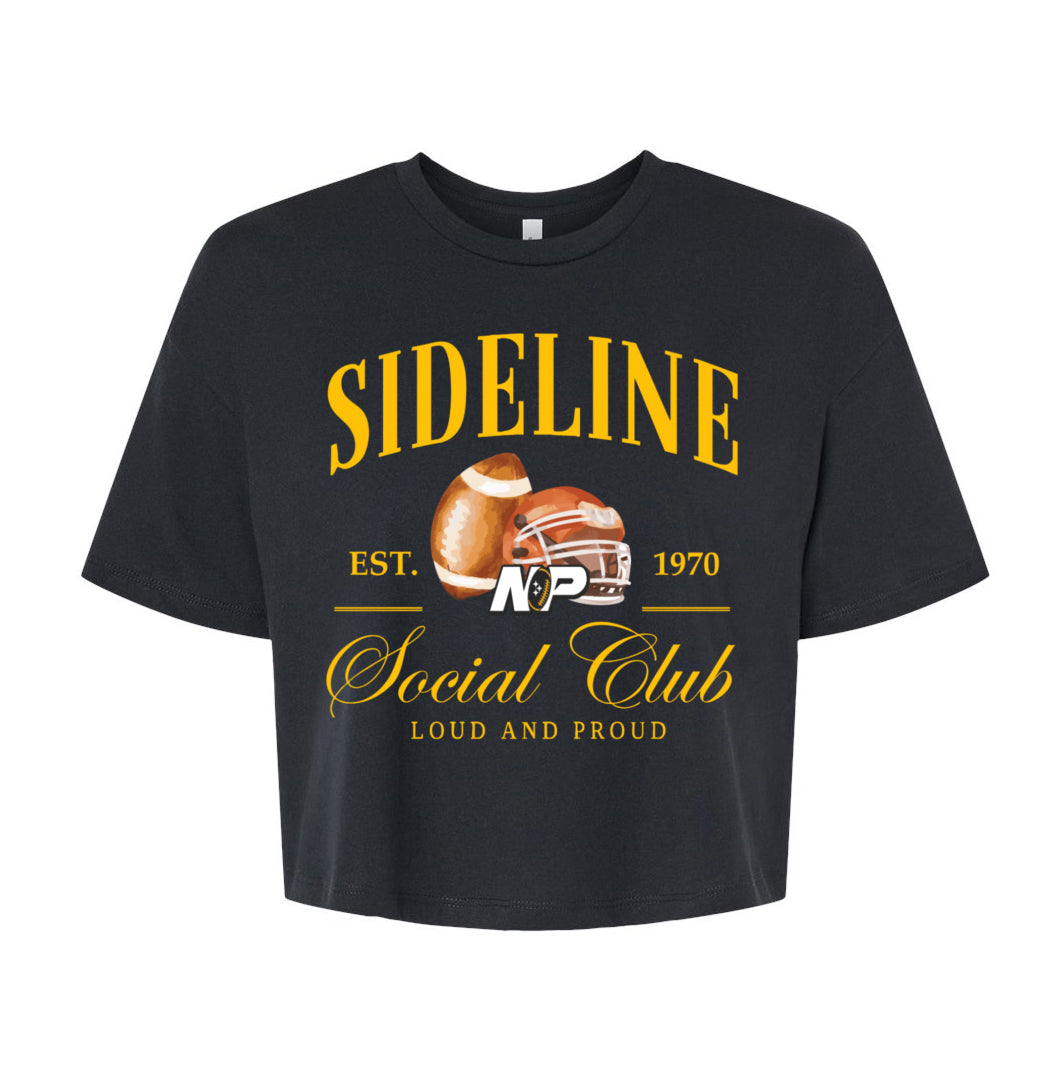 NP Sideline Social Club Women's Crop Tee 6482