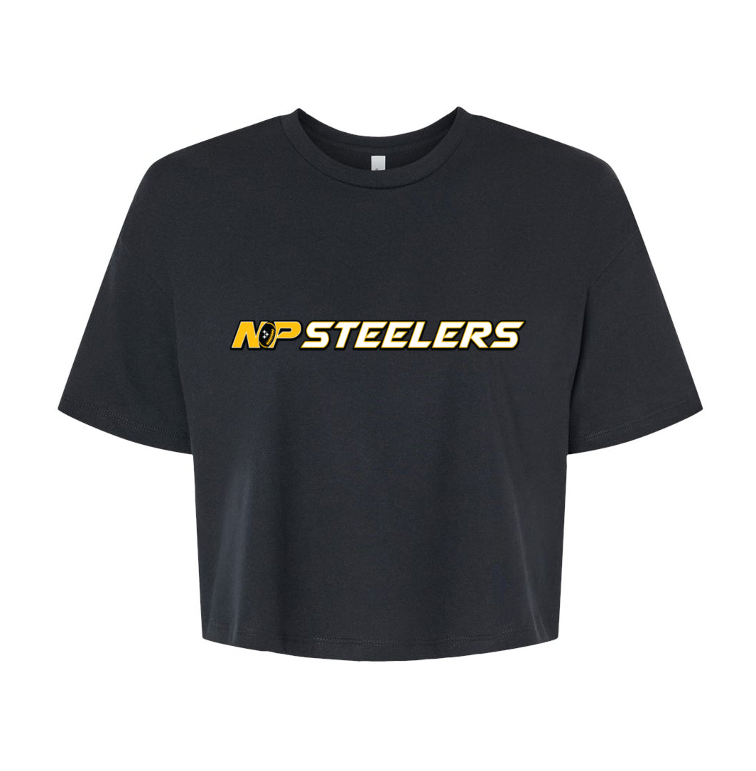 NP Steelers Line Women's Crop Tee 6482