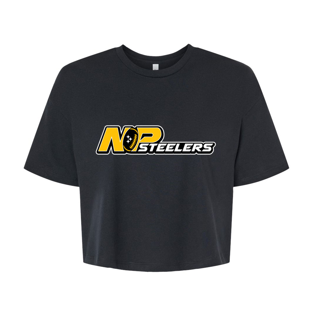 NP Stacked Women's Crop Tee 6482
