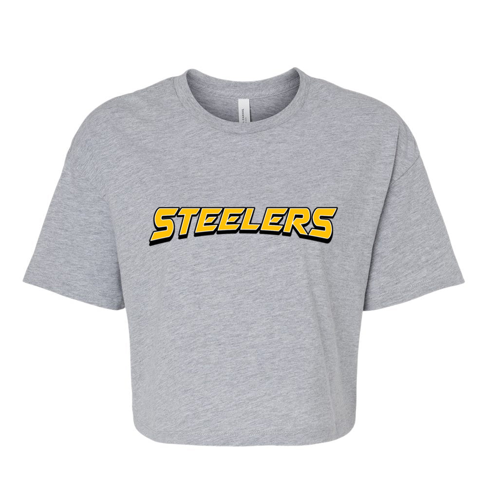 NP Steelers Arch Women's Crop Tee 6482