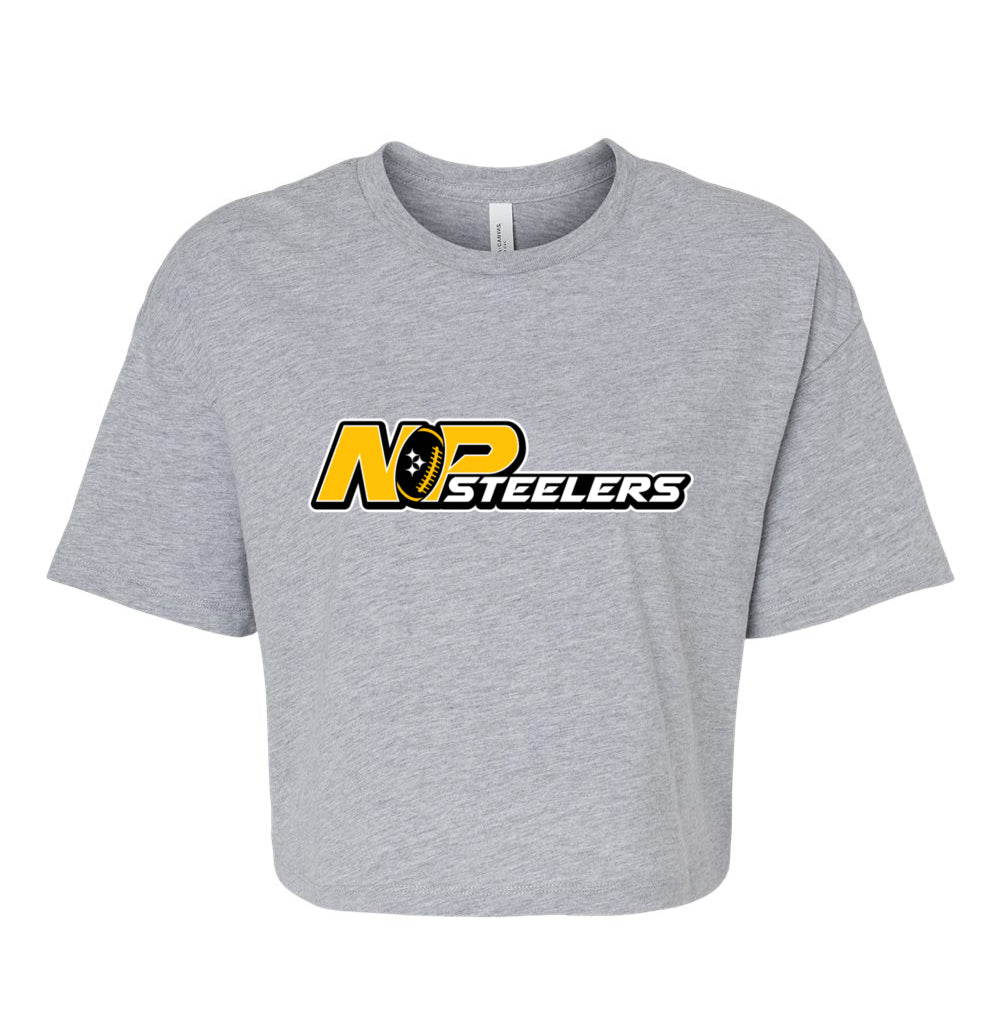 NP Stacked Women's Crop Tee 6482