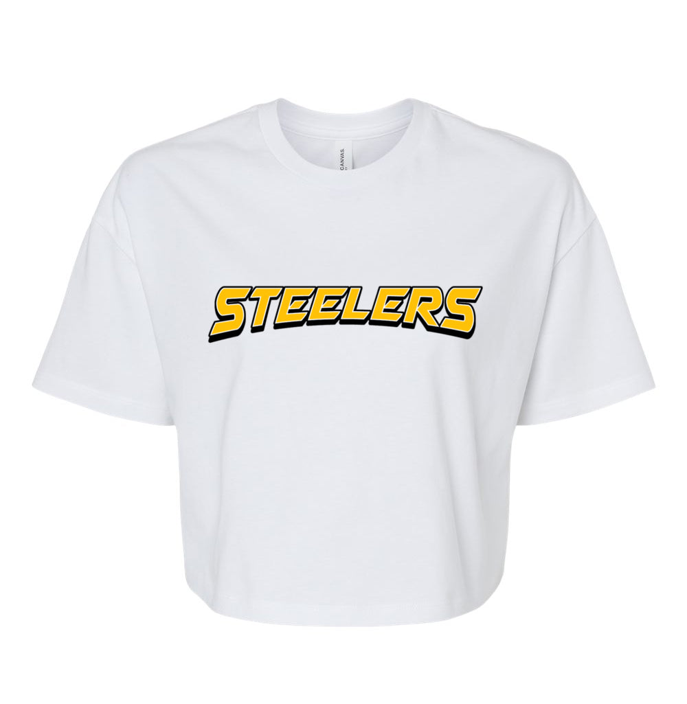 NP Steelers Arch Women's Crop Tee 6482