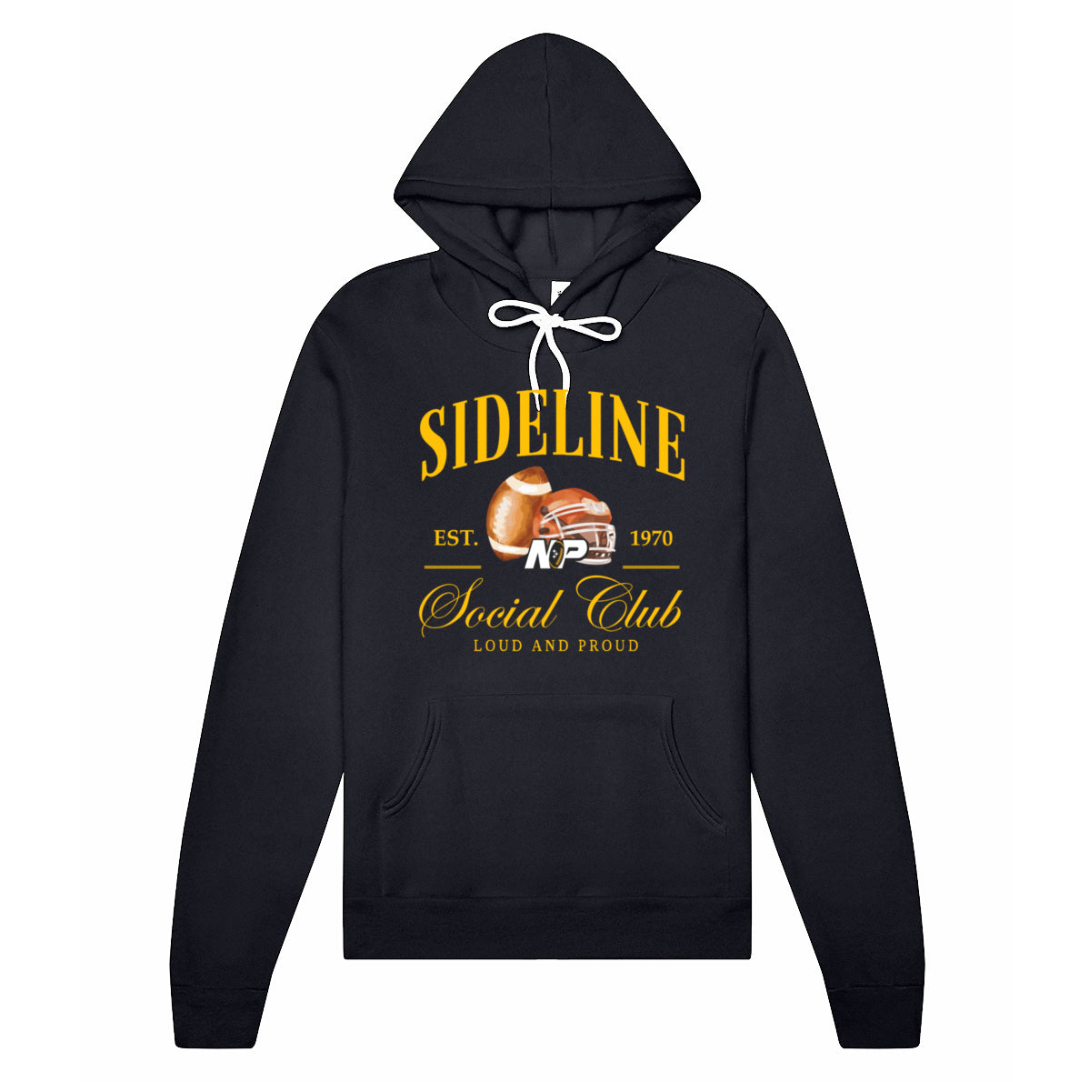 NP Sideline Social Club Unisex Sponge Fleece Hoodie 3719