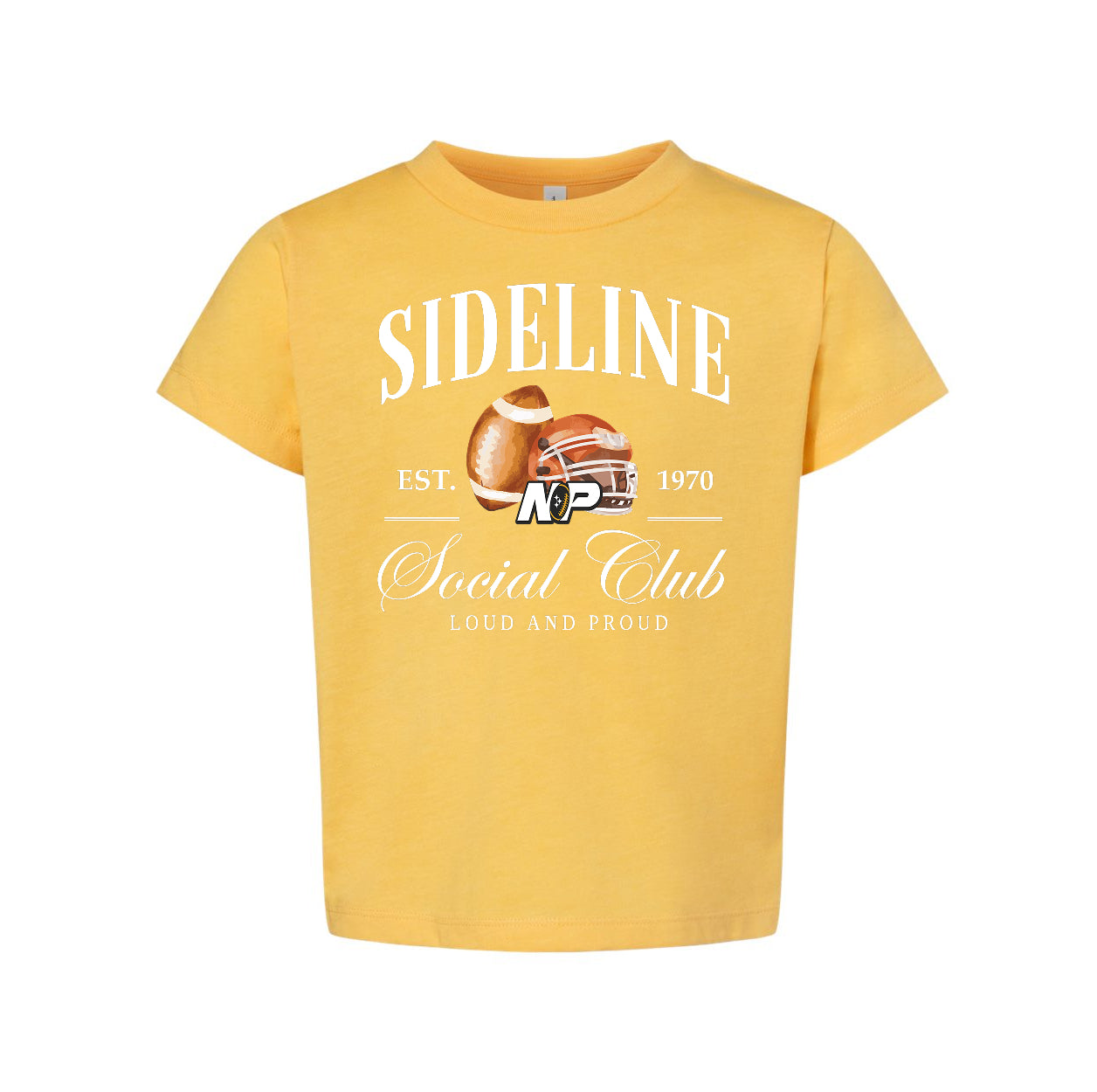 NP Sideline Social Club Toddler Tee 3001T