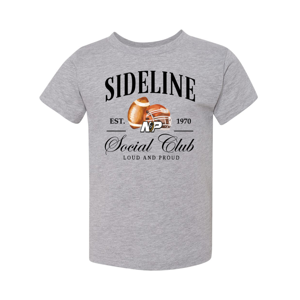 NP Sideline Social Club Toddler Tee 3001T