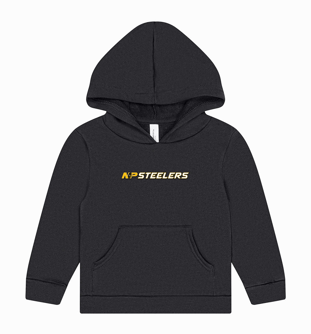 NP Steelers Line Toddler Hooded Sweatshirt 3719T