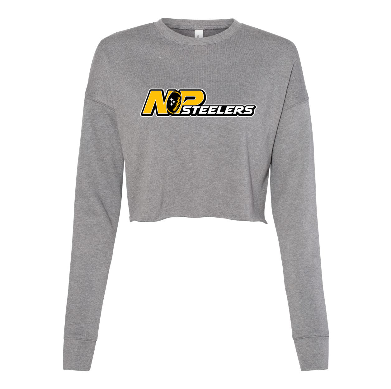 NP Stacked Women's Crop Fleece Crewneck Sweatshirt 7503
