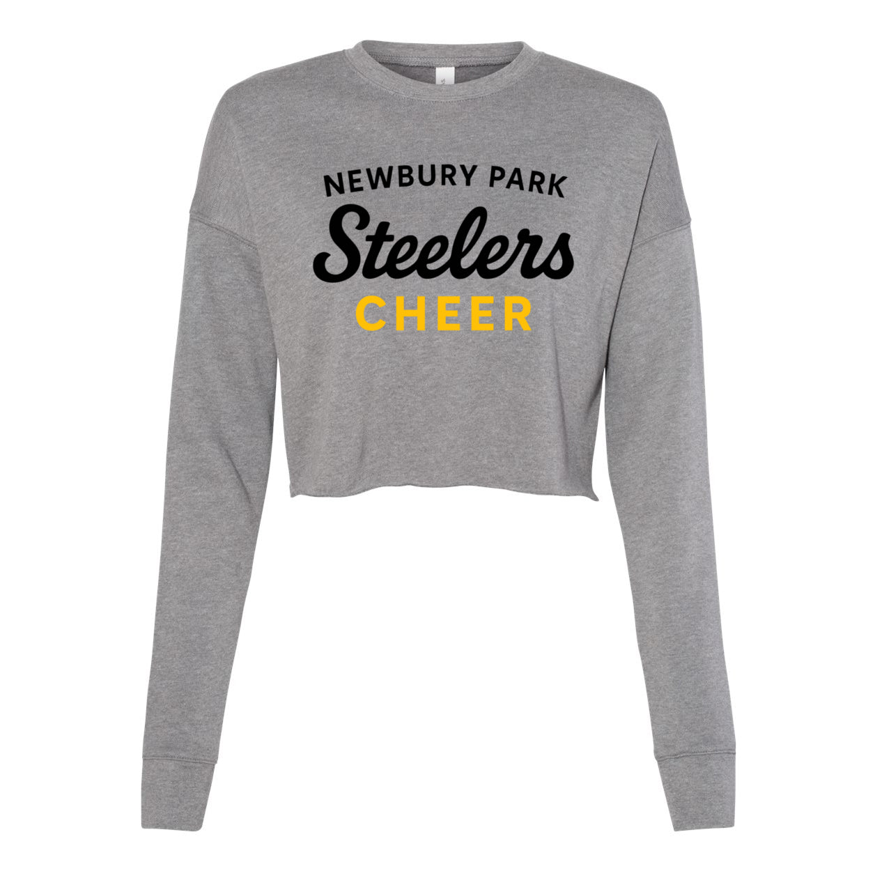 NP Cheer Women's Crop Fleece Crewneck Sweatshirt 7503