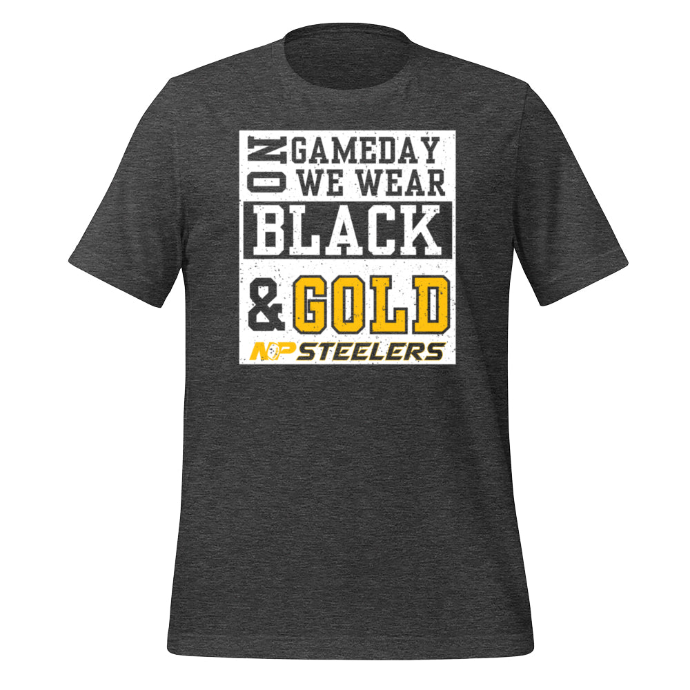 NP Game Day Black & Gold Tee 3001