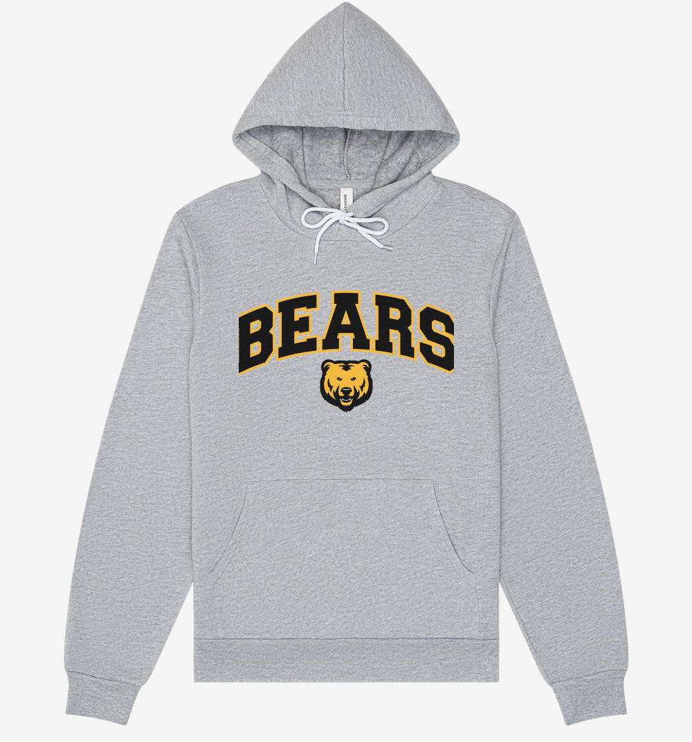 Bella+Canvas Sponge Fleece Hooded Sweatshirt - Arch