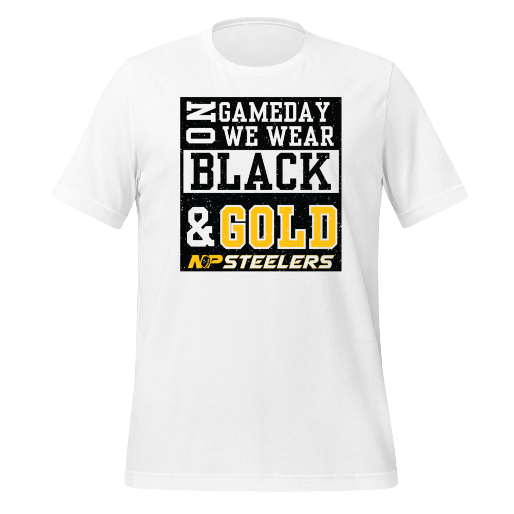 NP Game Day Black & Gold Tee 3001