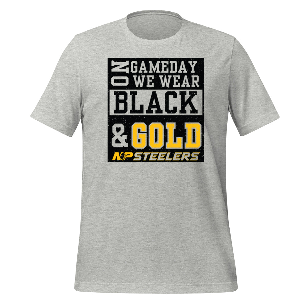NP Game Day Black & Gold Tee 3001
