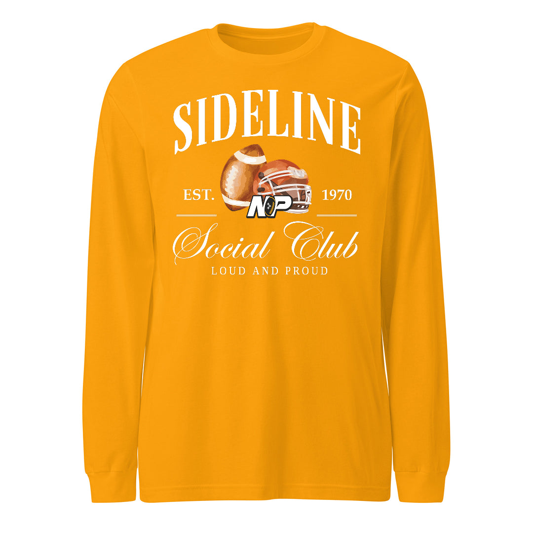 NP Sideline Social Club Unisex Long Sleeve Tee 3501