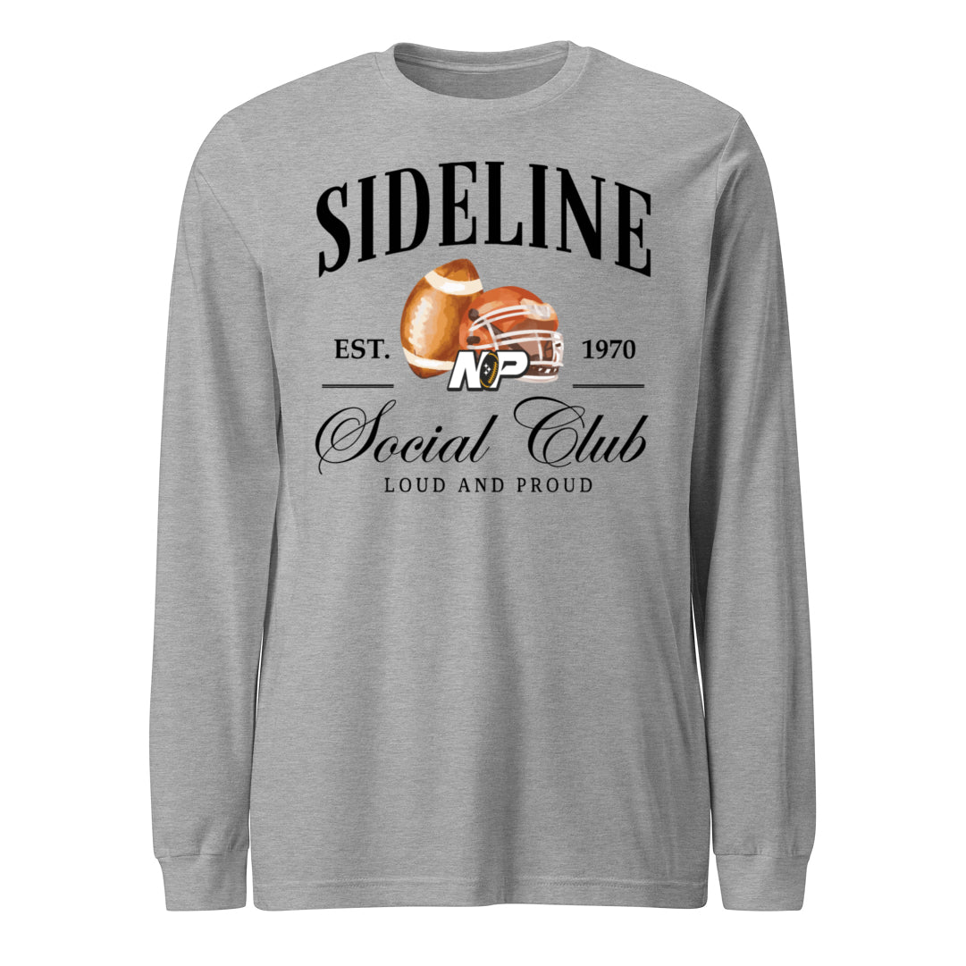 NP Sideline Social Club Unisex Long Sleeve Tee 3501