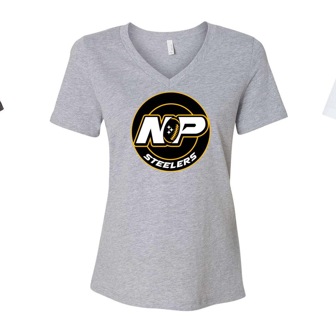 NP Circle Women's Relaxed V-Neck Tee 6405