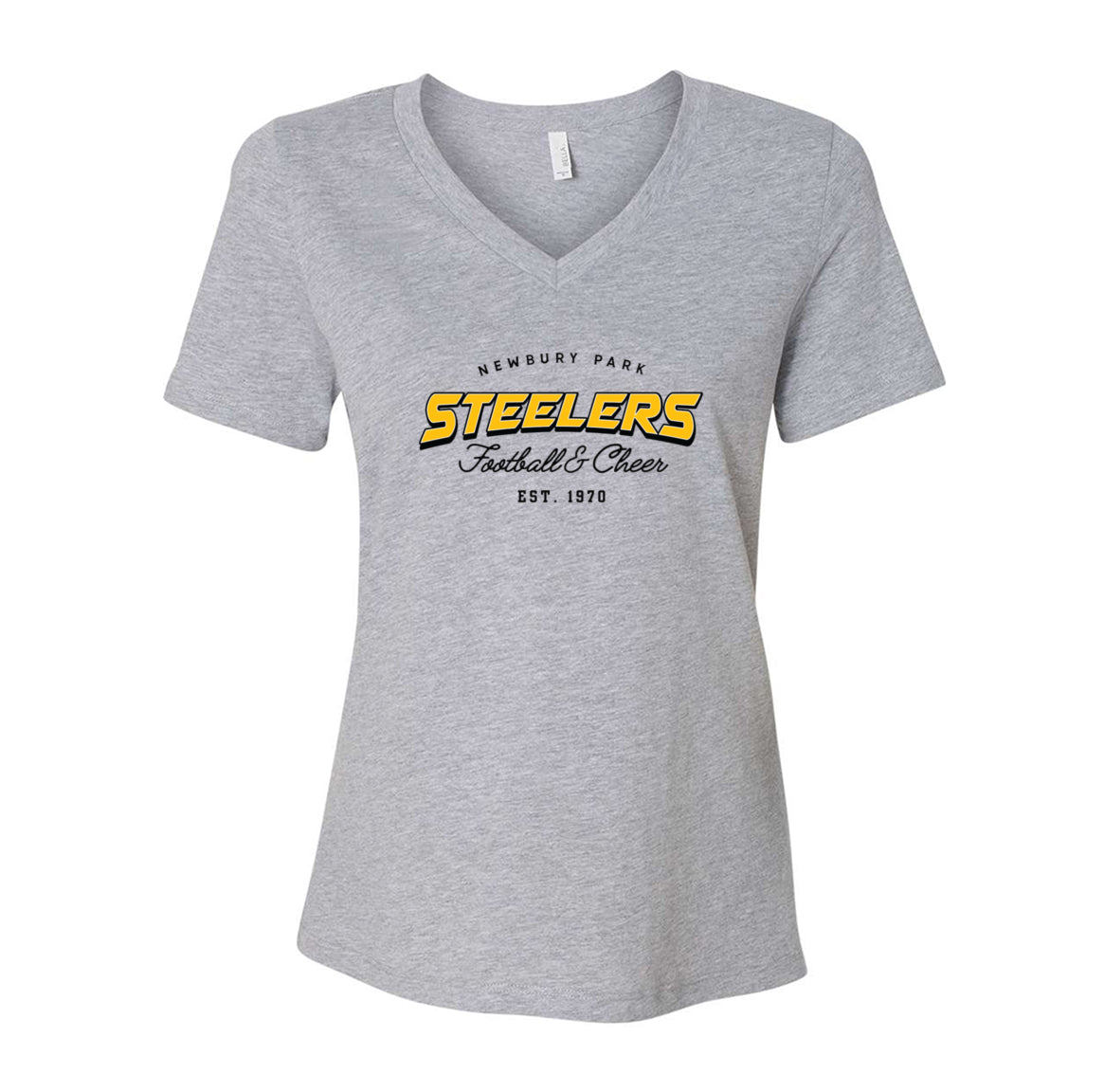 NP Football & Cheer Women's Relaxed V-Neck Tee 6405