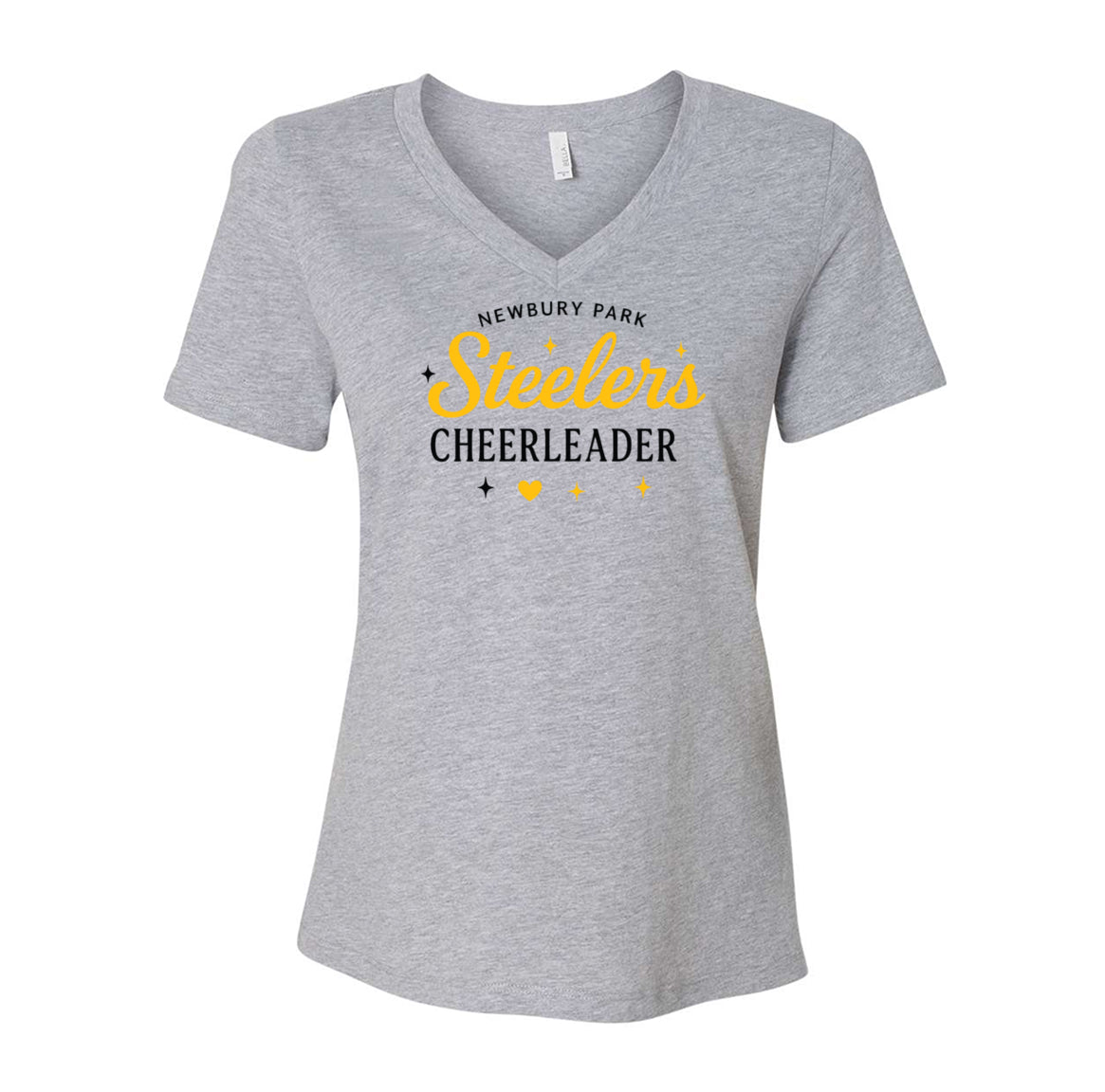 NP Cheerleader Women's Relaxed V-Neck Tee 6405