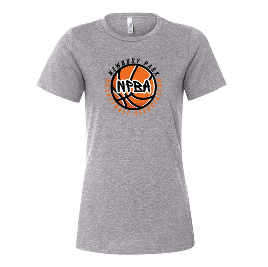 Women's Relaxed Jersey Tee 6400 - NPBA Logo