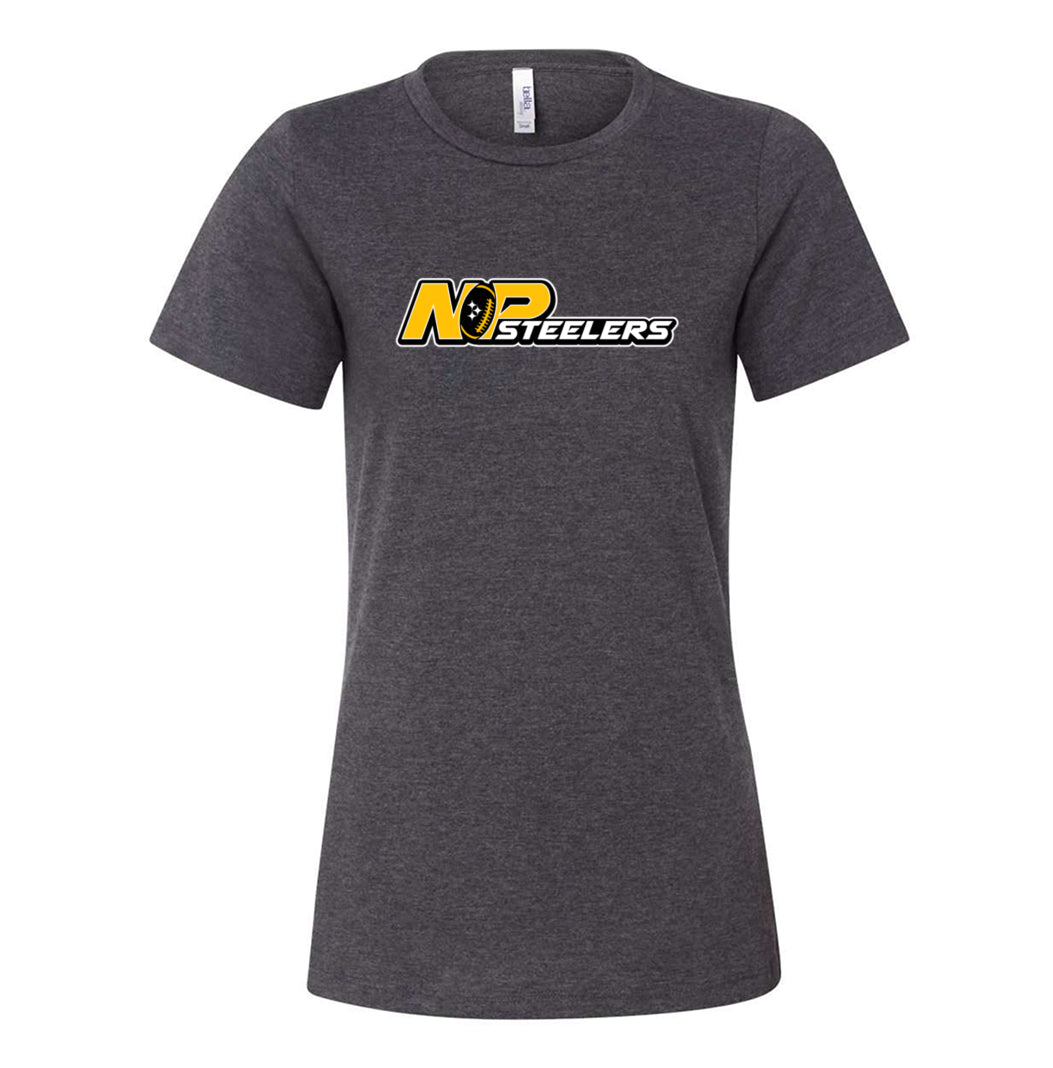NP Steelers Stacked Women's Relaxed Tee 6400
