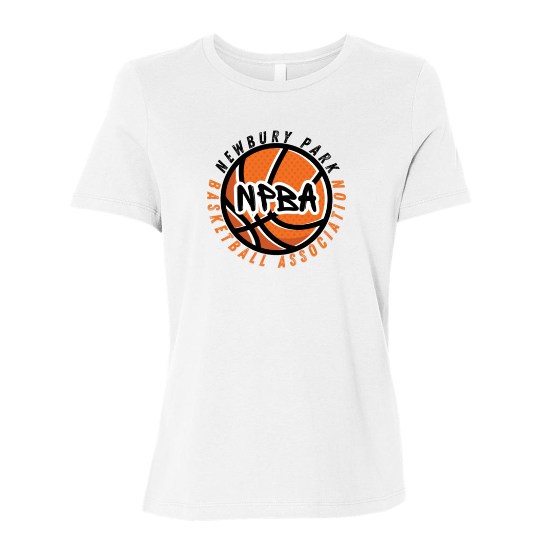 Women's Relaxed Jersey Tee 6400 - NPBA Logo