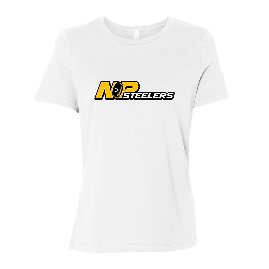 NP Steelers Stacked Women's Relaxed Tee 6400