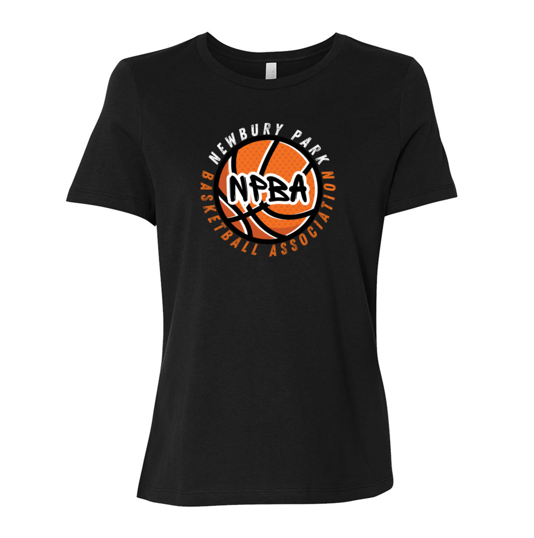 Women's Relaxed Jersey Tee 6400 - NPBA Logo
