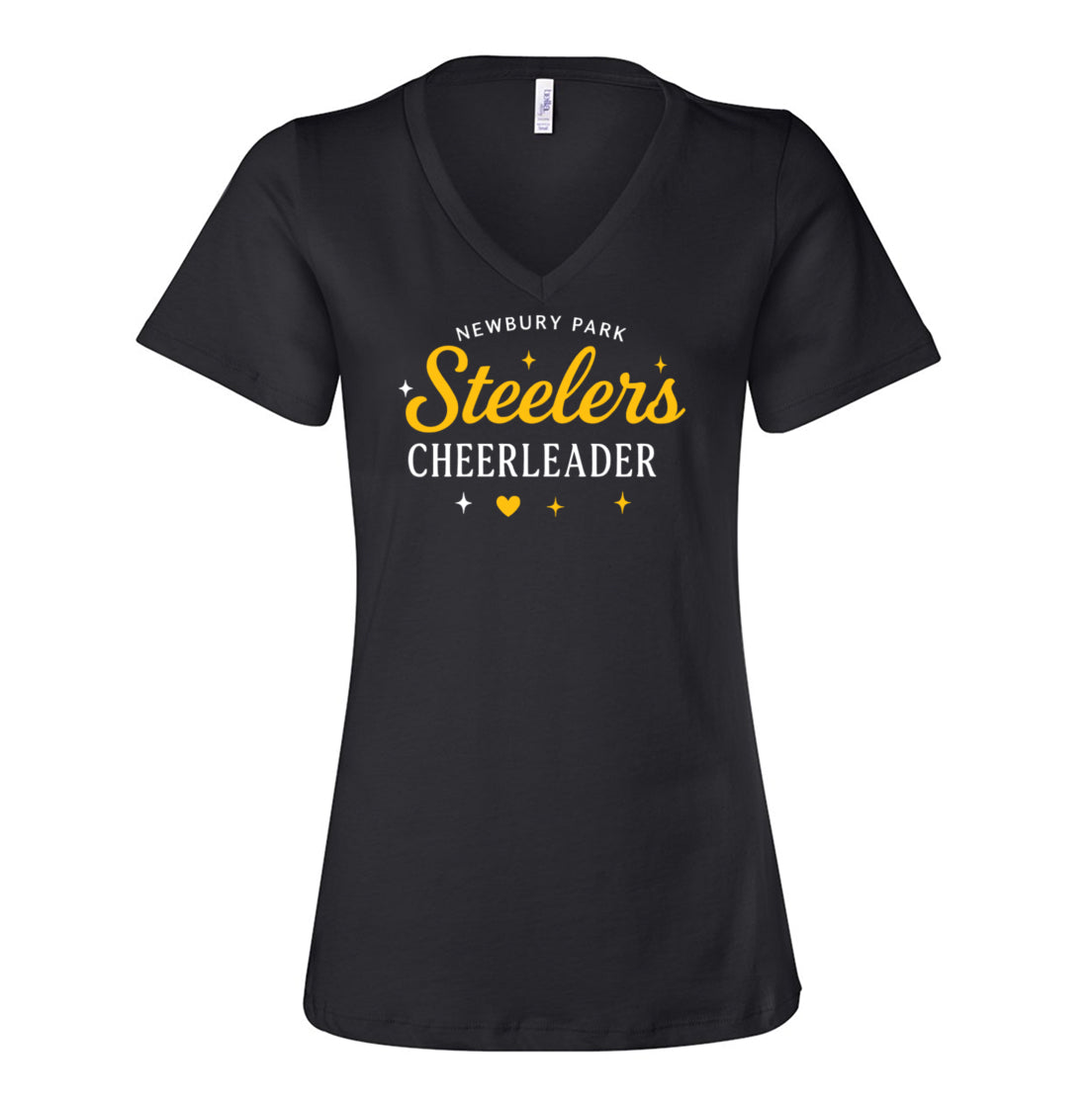 NP Cheerleader Women's Relaxed V-Neck Tee 6405