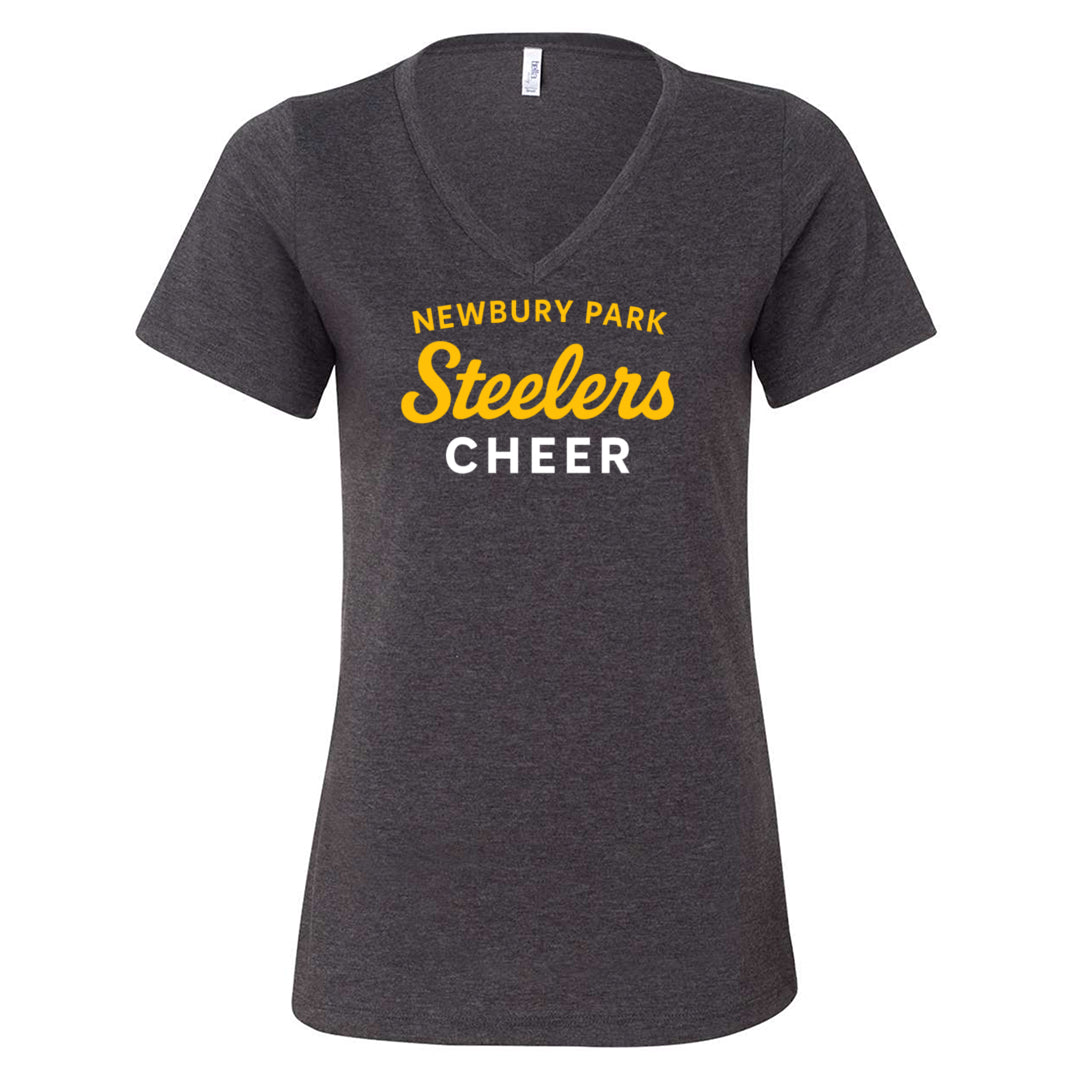NP Cheer Women's Relaxed V-Neck Tee 6405